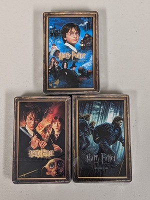 Harry Potter Ultimate Movie Quiz TRIVIA CARDS ONLY Lot of 3 Sealed Cards Sets