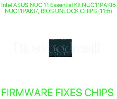 Intel ASUS NUC 11 Essential Kit NUC11PAKI5, NUC11PAKI7, NO PASSWORD BIOS CHIP