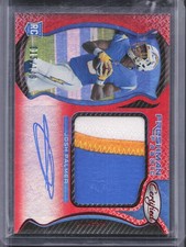 2021 Panini Certified #229 Josh Palmer Freshman Fabric Mirror Signatures Red