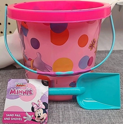 Beach Sand Pail with Shovel Easter Basket Gift Minnie Mouse and Friends New - Picture 2 of 2