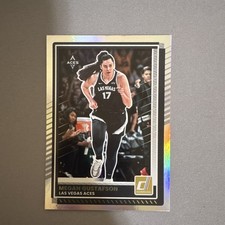 Panini 2025 Donruss WNBA - Holo Base Set Megan Gustafson #36 Las Vegas Aces