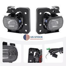 Car Fog Lights Front Lamps W Wiring Kit Fit For 2023 2024 Nissan Pathfinder