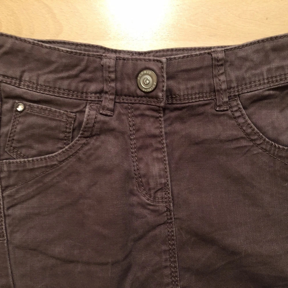 Esprit, Jeans Rock, braun, Größe 110, verstellbare Bundweite