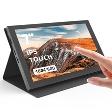 Raspberry Pi Screen 7 inch 1024x600 IPS Portable Gaming Monitor for XBOX360 PS4