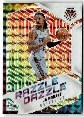 Panini Mosaic NBA 2024-25 No. 5 Ja Morant Razzle Dazzle Case Hit SSP