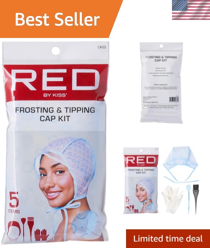 Ing Kit - Frosting & Tipping Caps With Tools For Easy Use