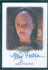 Star Trek Women of 50th Anniversary Meg Foster as Onaya  Autograph Card