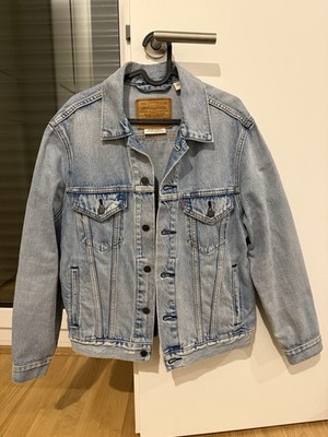 Levi's Jeansjacke Herren Trucker Jacket Blau Oversize Vintage Fit Größe S - NEU