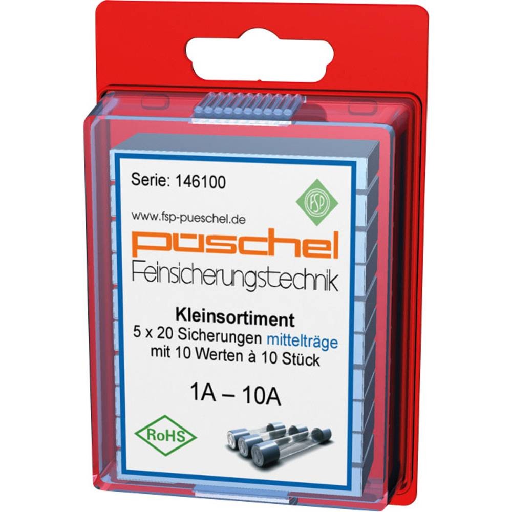 Micro-fusible de précision SORTI02MB Püschel 5x20mm haute conductivité