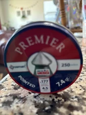 Crosman Premier Hollow Point .177 Cal 7.9 Grains 500ct LHP77