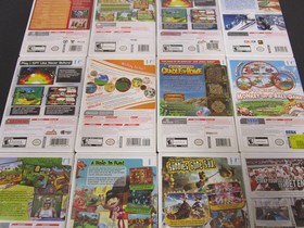 Nintendo Wii Assorted Video Games Lot of 12