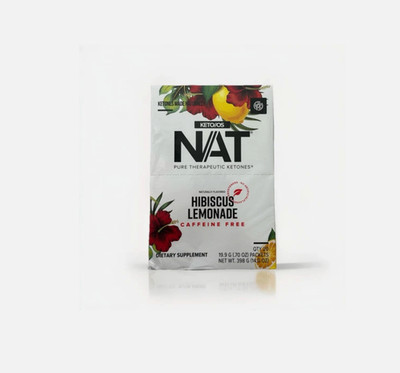 Pruvit OSNAT Ketones HIBISCUS LIMONADE Caffeine Free. 20 PACK - NEW IN BOX!!!