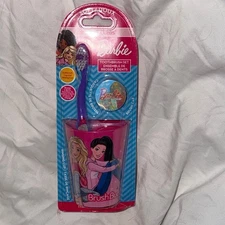 Barbie Brush Buddies Toothbrush Set