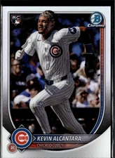 (6206) Kevin Alcántara 2025 Bowman Chrome Image Variation Refractor SP RC Cubs