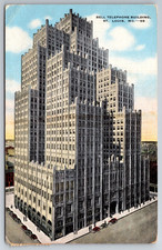 MO, St. Louis, Bell Telephone Building, Vintage Postcard