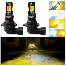 H7 H11 H8 H9 880 881 H27 H1 H3 Tricolor White Yellow Strobe 9006 HB4 HB3 9005 52