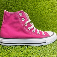 Converse Chuck Taylor All Star High Womens Size 5.5 Pink Athletic Shoes Sneakers