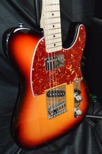 Fender FMT Squier Telecaster 3 Tone Sunburst CTS Pots, solderless wiring