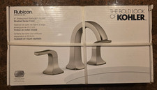 Kohler Rubicon R29406-4D-BN Widespread Bathroom Faucet in Vibrant Brushed Nickel