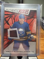 2021-22 Upper Deck SP Game Used - Authentic Rookies Arttu Ruotsalainen #156