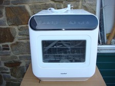 COMFEE Table Top Dishwasher Mini Tabletop Dishwasher 6L Built-in Water Tank