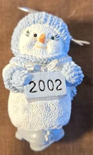 Snow Buddies 2002 Ornament – Encore Group Snowman Figurine – Holiday Collectible