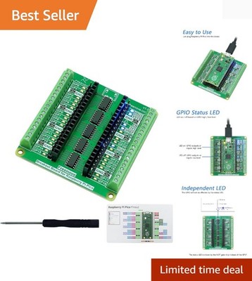 Breakout Board for Raspberry Pi Pico 1 2 W H WH, Terminal Block Shield HAT wi...