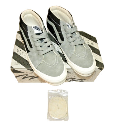 Vans Vault OG Sk8 Mid LX Tri Tone Shadow VLT Size 8.5 New in Box Extra Laces