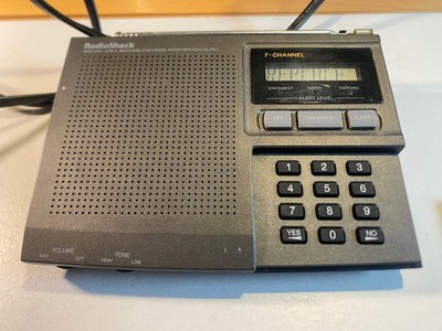 RadioShack 12-250 NOAA 7 Channel Weather Alert Radio (Fully Working)
