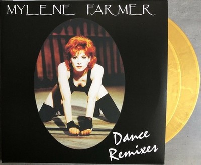 Double LP Mylene Farmer   Dance Remixes [GOLDEN LIMITED EDITION VINYL]