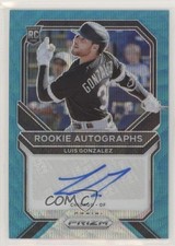 Panini Prizm Rookie Teal Wave Prizm 2021 45/50 Luis Gonzalez #RA-LG Auto RC 2l4