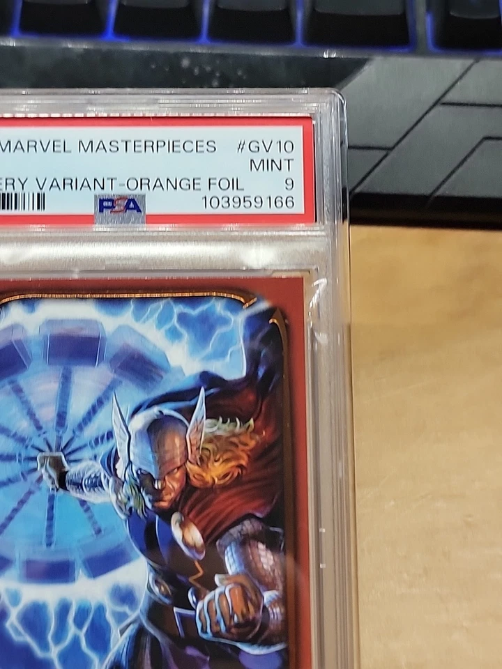 2024 Marvel marvelpieces Nahuel Grego Thor Gallery Variant Orang / 99 - Image 2 of 4