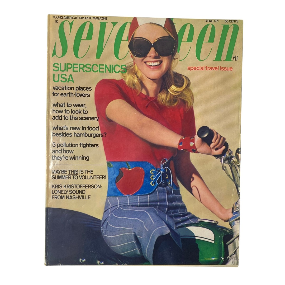 洋書　Season Seventeen Magazine April 1971 Superscenics USA Special Travel