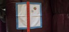 Vintage Hand Embroidered Monogram Tea Towels Napkins Set Of 6 — photo 5
