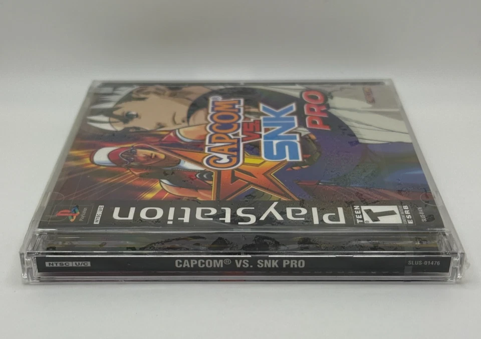 Capcom vs. SNK Pro (PlayStation PS1 2002) - New Sealed USA Version - UPC Punch - Image 3 of 4