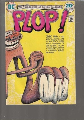 PLOP 5  - FN   - WOLVERTON  COVER  - WRIGHTSON ART - 1973  SERIES - DC COMICS