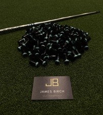 Custom 0.355 Golf Iron/Wedge Ferrules - Black/Blue/Silver - 10 Pack