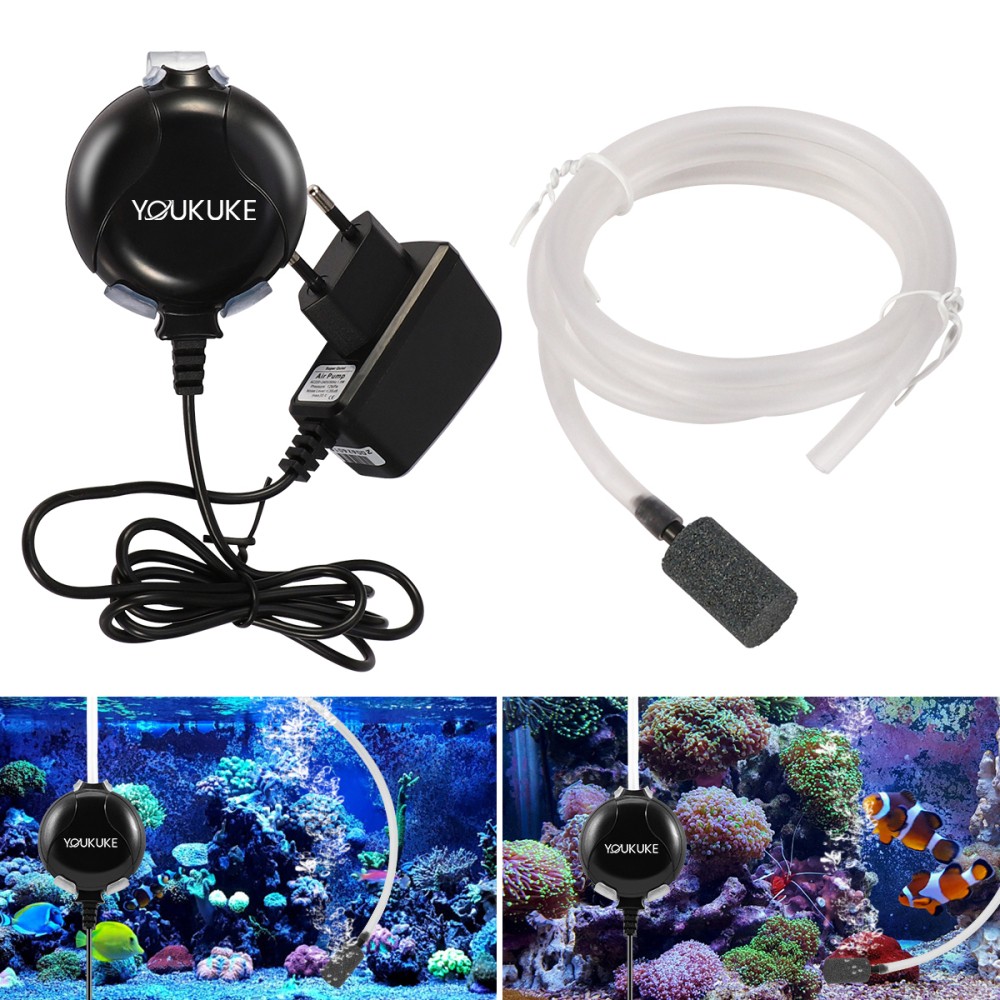 Pompa ossigeno per acquario e laghetto 1W foto 4