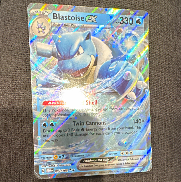 Blastoise ex (JP) (Pokemon 151)