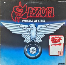 Saxon - Wheels of Steel (1980) Carrere Vinyl ...