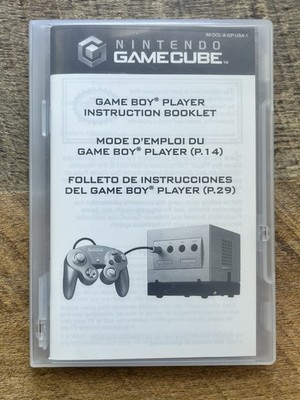 Nintendo GameCube Game Boy Player Startup Disc W/Instruction Booklet Tested