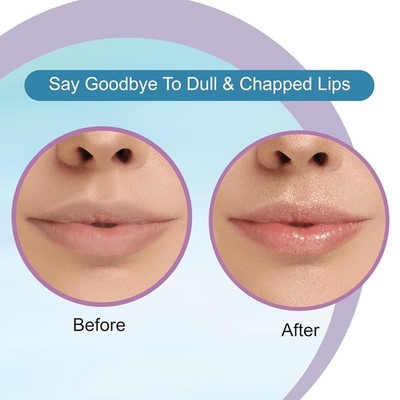 Dr.Rashel Hyaluronic Lip Balm - 4.5 gms Tinted Lip Moisturizer for Dry, Chapped