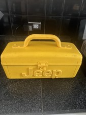 Jeep Vintage Case Radio, CD , Cassette Tape Player.