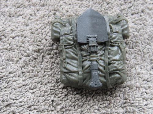 Hasbro GI JOE CLASSIFIED #40 DUKE TIGER FORCE Backpack 6" CUSTOM FODDER Parts