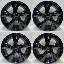 Audi A3 S3 19” 8Y 5 Double Spoke Alloy Wheels Refurbished Gloss Black Genuine