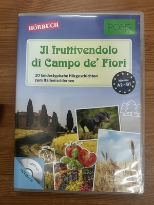 PONS - Il fruttivendolo Di Campo De Fiori - Hörbuch Italienisch CD