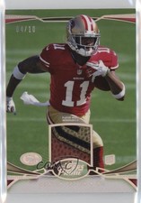 2013 Topps Prime Relics Silver Rainbow 4/10 Quinton Patton #PR-QP ms9