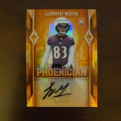 2025 Panini Phoenix - Phoenician Penmanship LaJohntay Wester #PHP-6 (AU, RC)