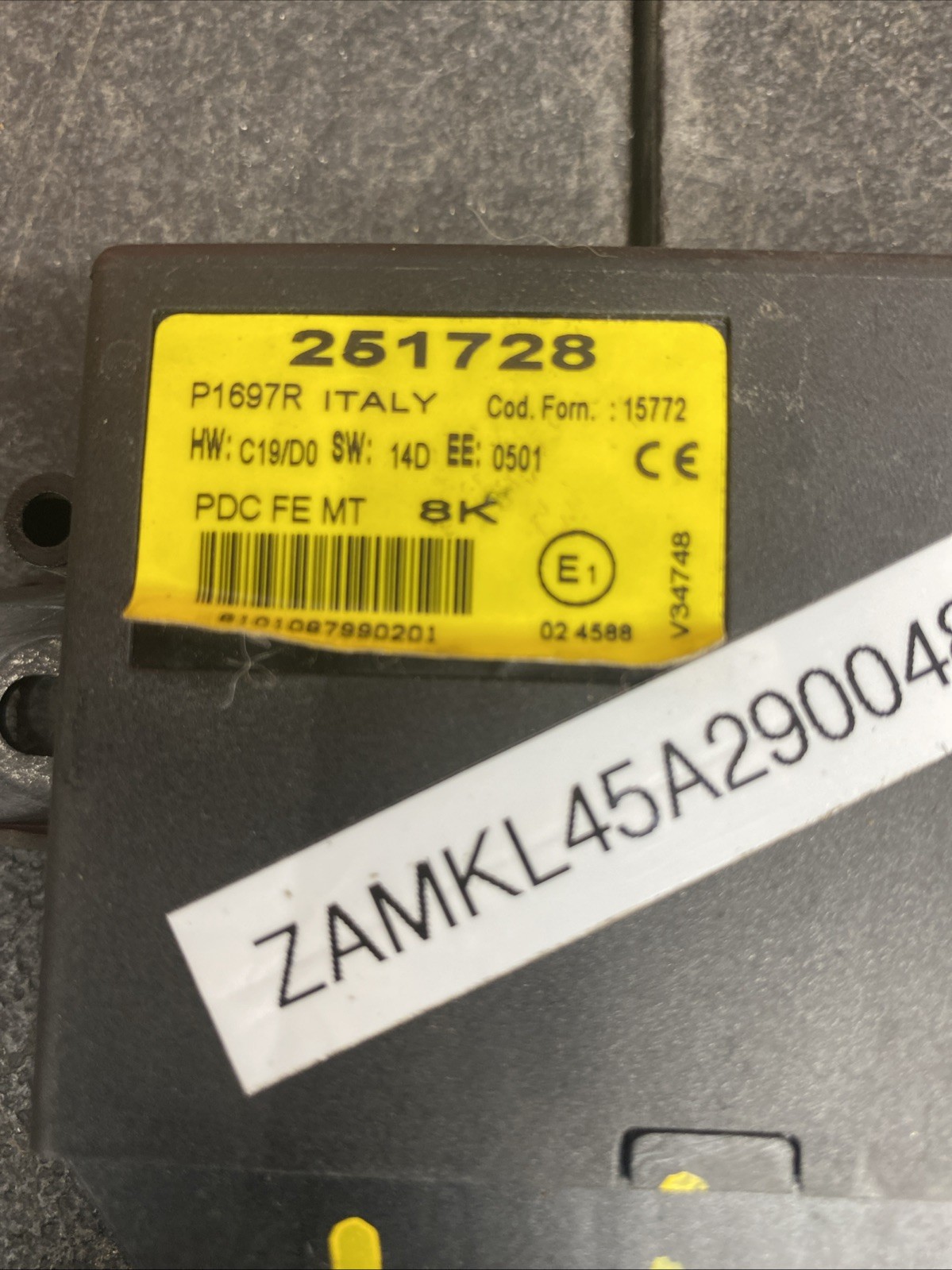 Maserati GranTurismo S 2008-2012 Parking sensor P/N 251728