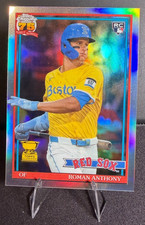 Roman Anthony - Refractor - #91CB-19 - 2026 Topps Chrome - 1991 Insert